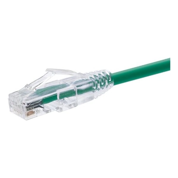 Unirise Usa GROUP 2 FOOT CAT6 SNAGLESS CLEARFIT PATCH CABLE GREEN - CAT6 PATCH CABLE CA 10075 - main